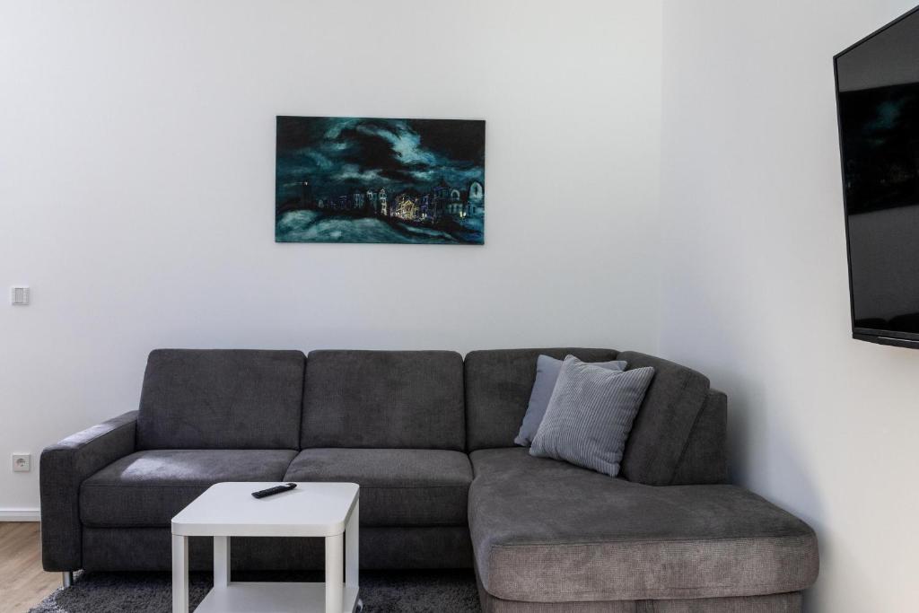 Posezení v ubytování LIGHTHOUSE APPARTEMENTS