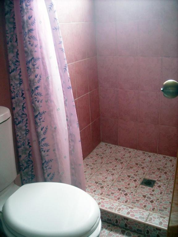Koupelna v ubytování Cebu Guest Inn