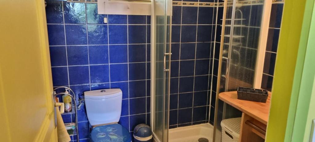 Koupelna v ubytování VILLA SOKA