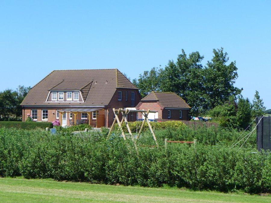 Zahrada ubytování Hus-Pellworm-3-Ferienwohnung-Meeresbrise