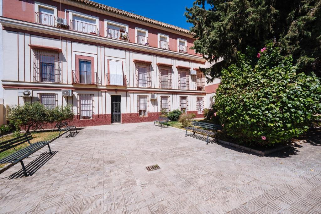 Budova, kde se apartmán nachází