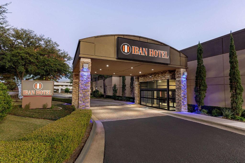 a building with a sign that reads dean hotel at IBAN Hotel, Trademark Collection by Wyndham in Dallas