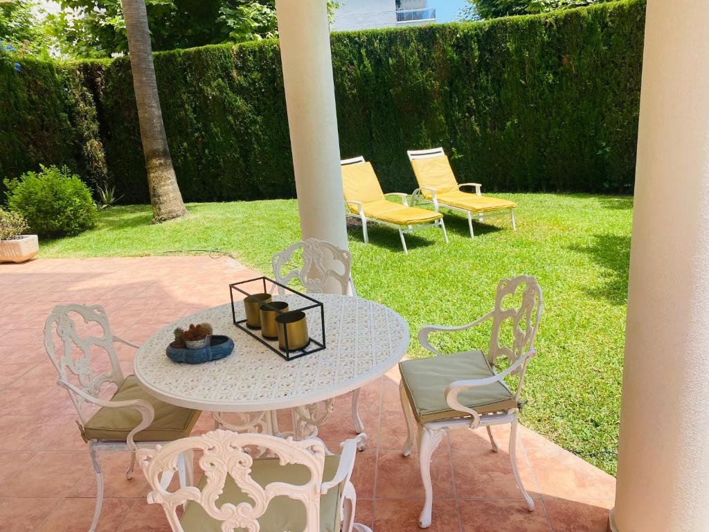 Zahrada ubytování Soleado Albir