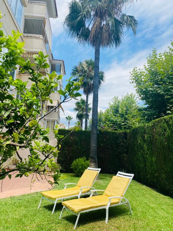 Zahrada ubytování Soleado Albir