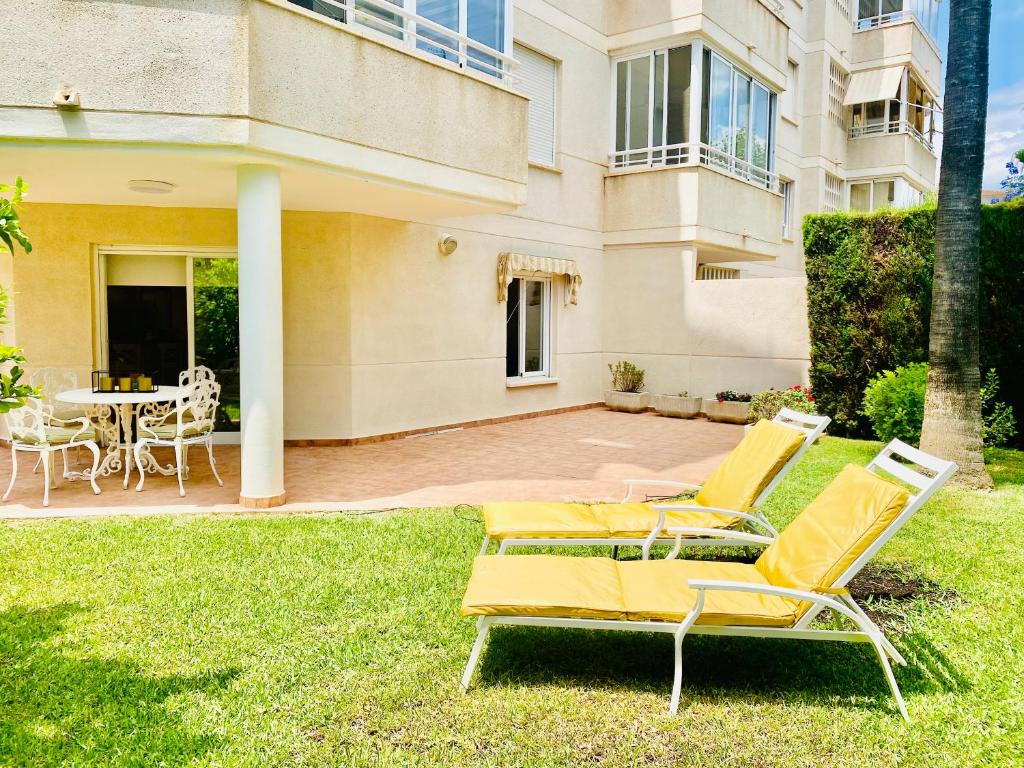 Zahrada ubytování Soleado Albir