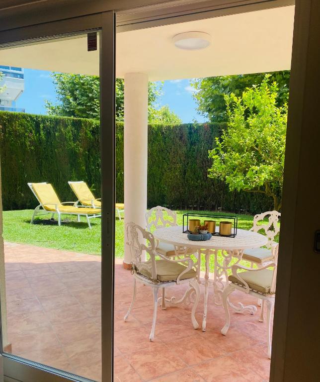 Zahrada ubytování Soleado Albir