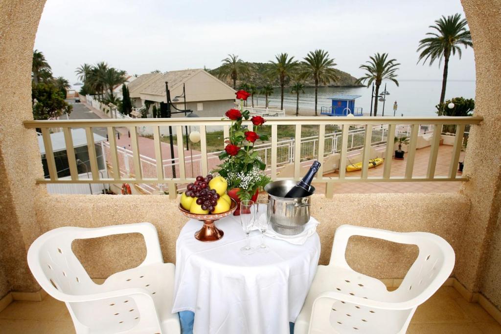 Balkón nebo terasa v ubytování Hotel Playa Grande