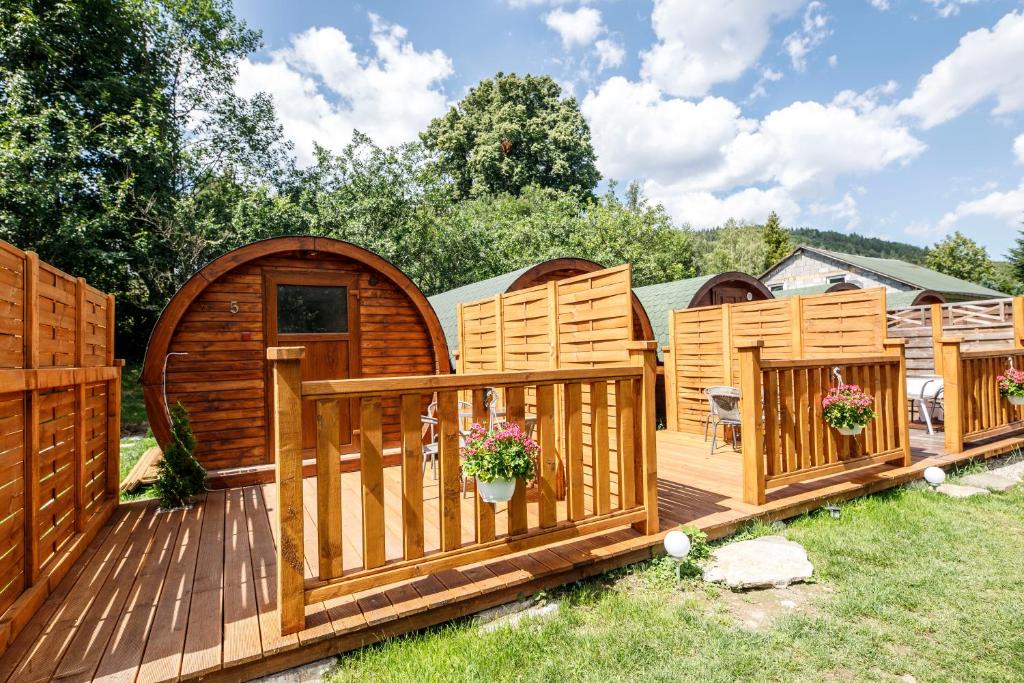 Zahrada ubytování Wellness Penzion Stonozka