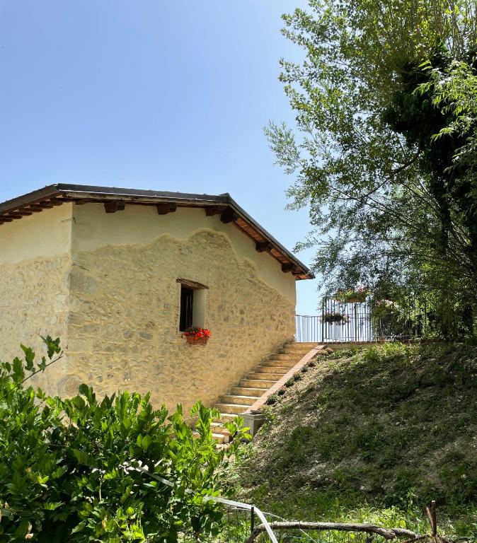 Budova, kde se bed and breakfast nachází