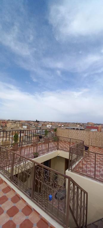 Balkón nebo terasa v ubytování Riad chaoui house