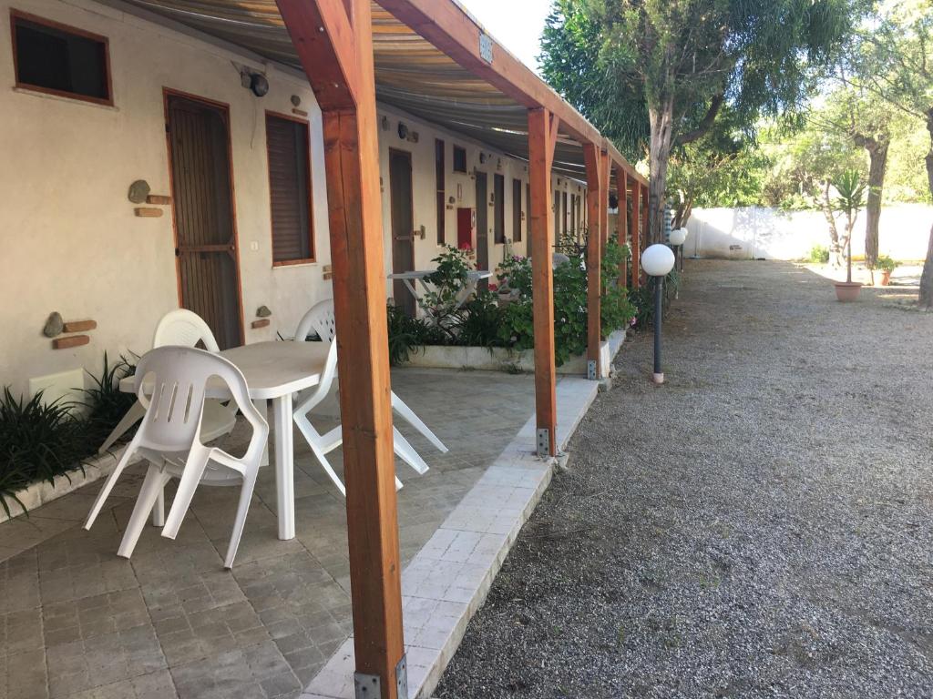 Budova, kde se aparthotel nachází