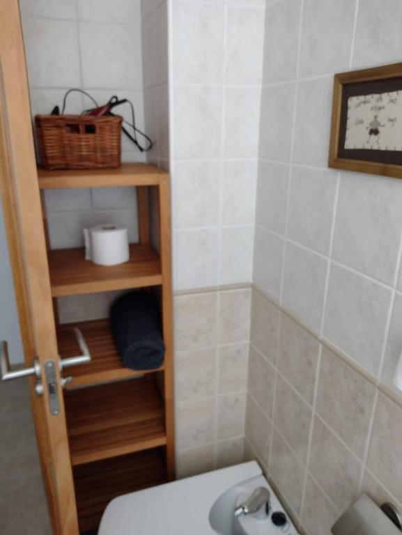 Koupelna v ubytování Casa Galarón