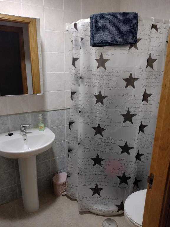 Koupelna v ubytování Casa Galarón