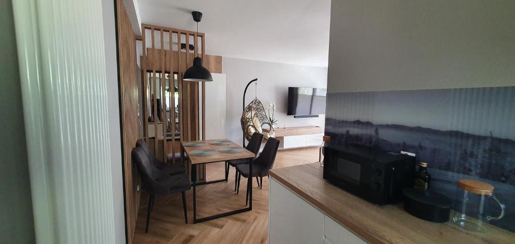 Area soggiorno di Apartament Stacja Wisła