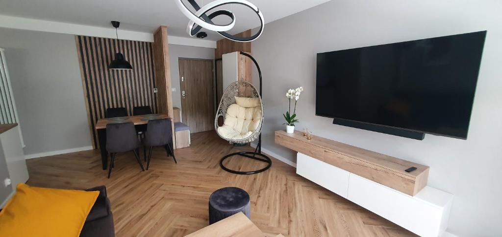 TV o dispositivi per l'intrattenimento presso Apartament Stacja Wisła