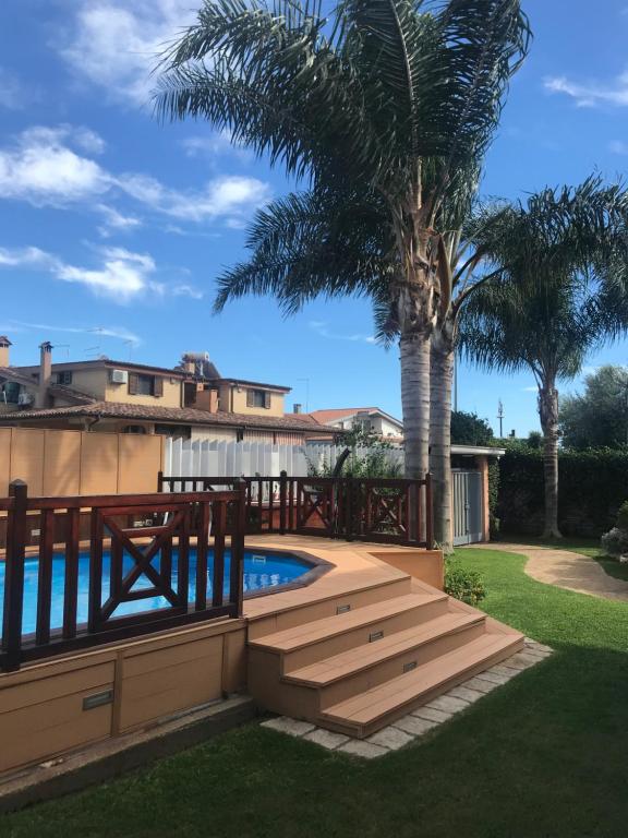 The swimming pool at or close to Villa nevada -20 min da Roma