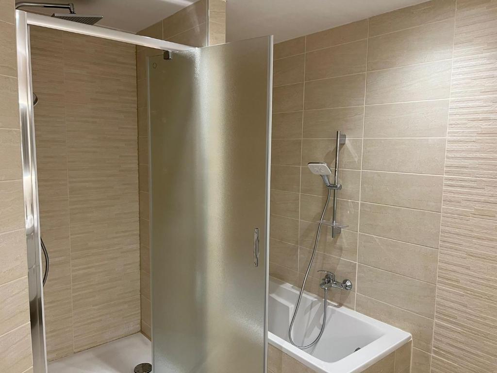 Kúpeľňa v ubytovaní App 2 Mulhouse centre , 6 personnes