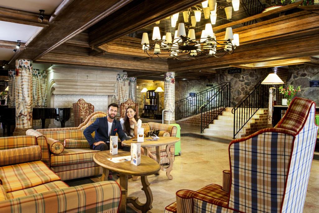 Posezení v ubytování Hotel St. Bruno
