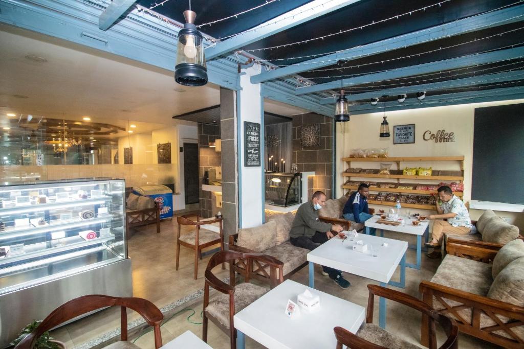 Posezení v ubytování Hotel Tapas