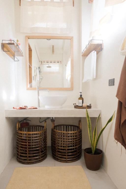 Koupelna v ubytování Diwa Siargao Eco-House