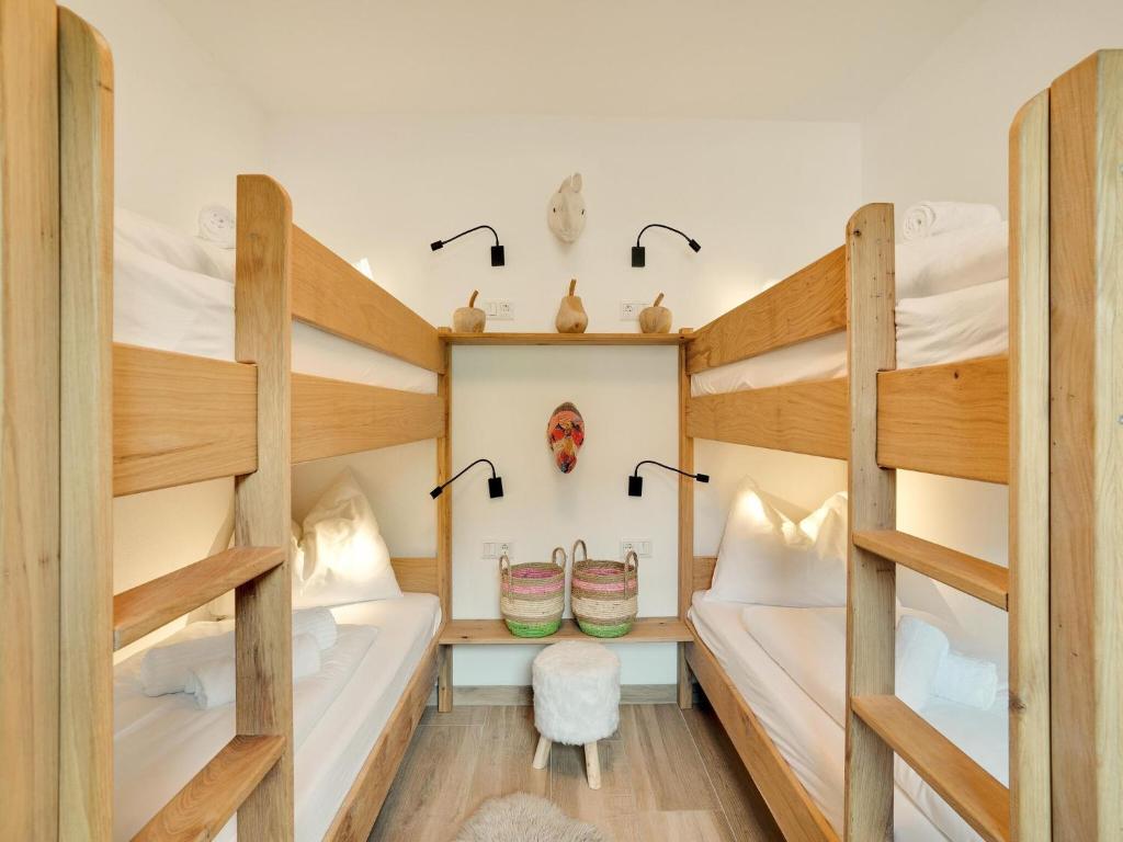 Posteľ alebo postele v izbe v ubytovaní Luxurious holiday home with sauna