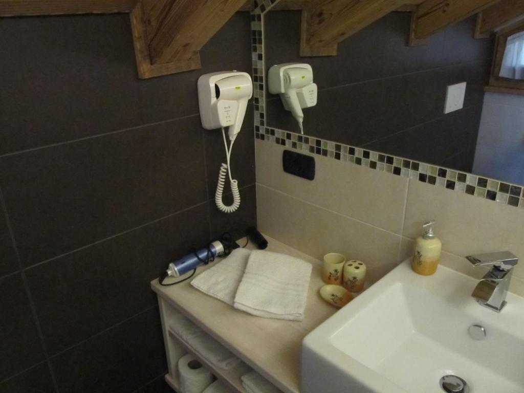 Kúpeľňa v ubytovaní B&B Mas di Zonadi