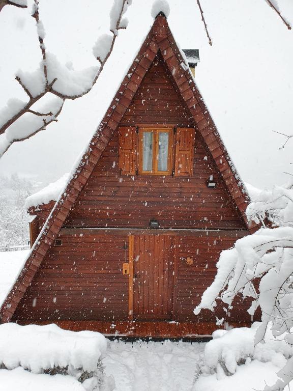 Chalet Alma during the winter