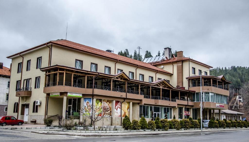 Budova, kde se hotel nachází