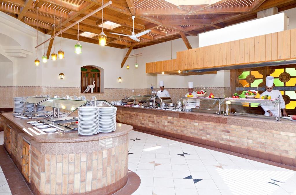 Restaurace v ubytování Three Corners Rihana Resort El Gouna