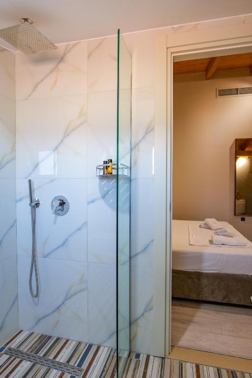 Koupelna v ubytování Hotel Semajo