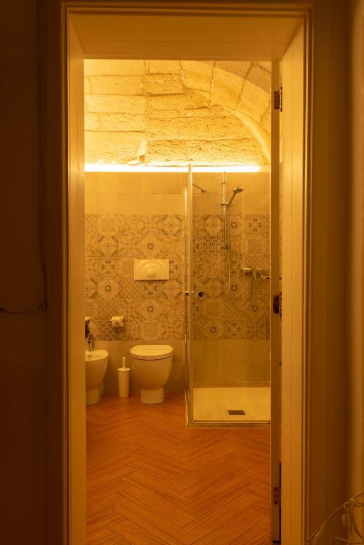 Koupelna v ubytování Cadelli Luxury Suite & Apartments