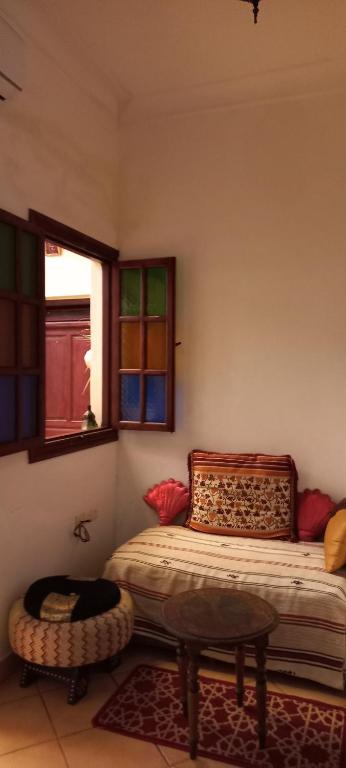 Posezení v ubytování Riad chaoui house
