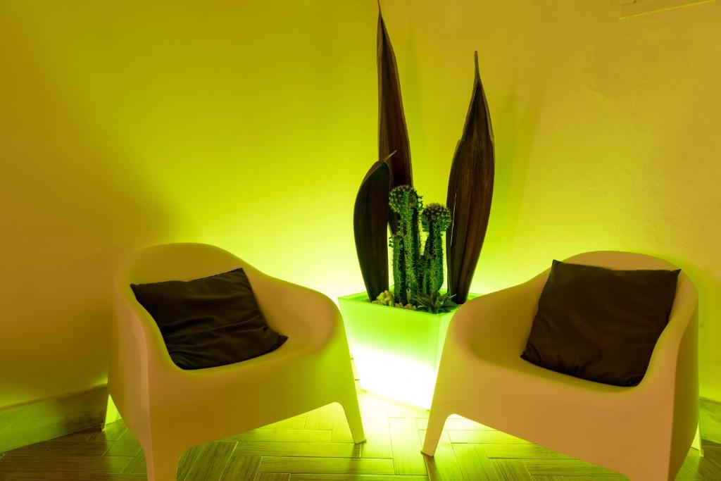 Posezení v ubytování Cadelli Luxury Suite & Apartments