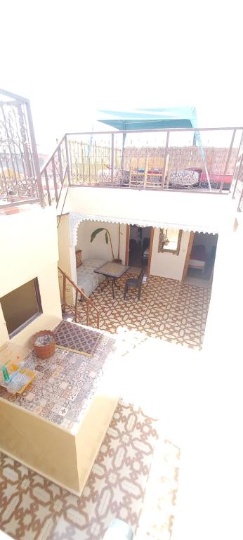 Balkón nebo terasa v ubytování Riad chaoui house