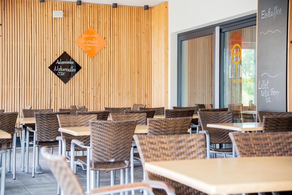 Posezení v ubytování Gasthof Linde - Hotel Blum