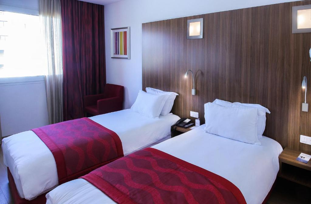 Letto o letti in una camera di Ramada Encore By Wyndham Tangier