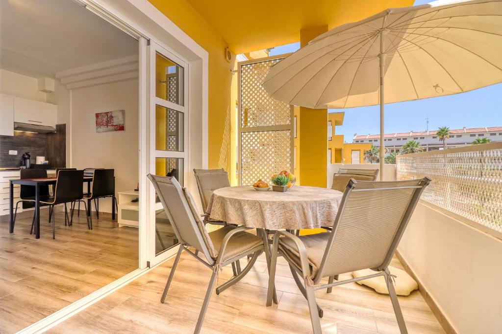 Balkón nebo terasa v ubytování Orlando - Ocean View Apartment in Costa Adeje