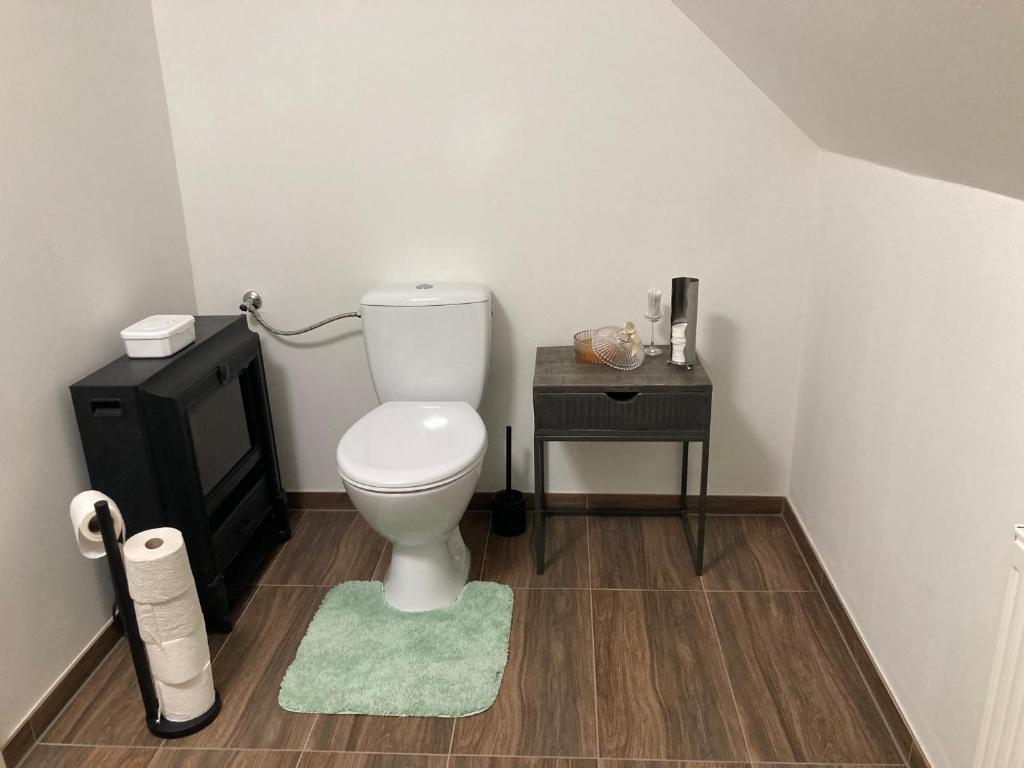 Koupelna v ubytování SternenHimmel - Romantik Zimmer !klimatisiert!