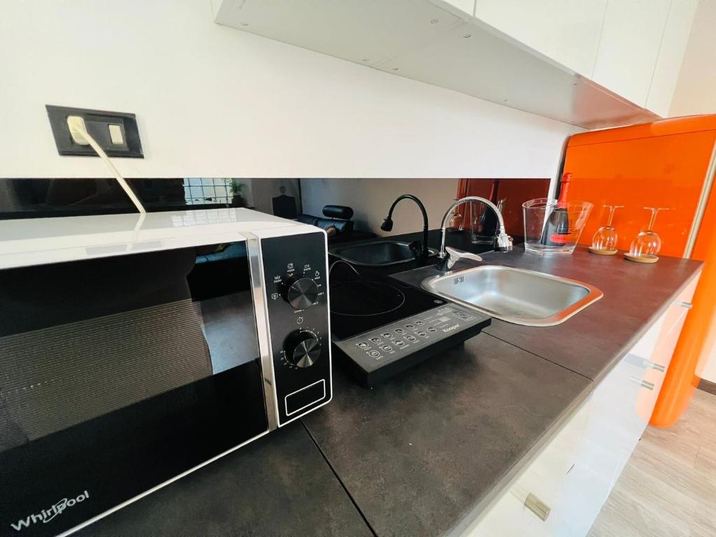 Een keuken of kitchenette bij surf house