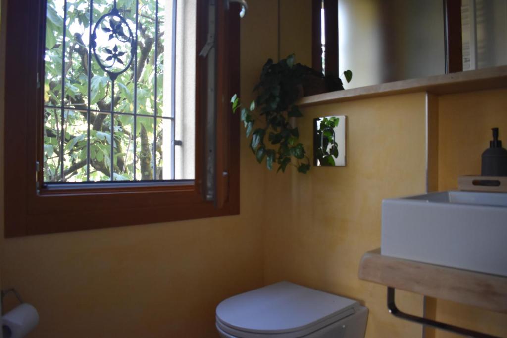 Koupelna v ubytování CividaleMia, casa vacanza