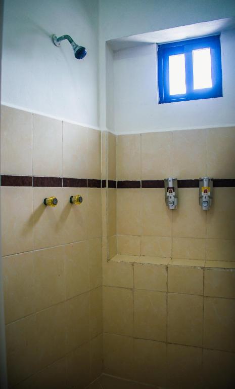 Koupelna v ubytování Hotel Cupules