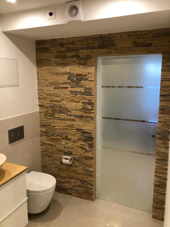 Koupelna v ubytování Apartment Deluxe with Garden Rapperswil-Jona