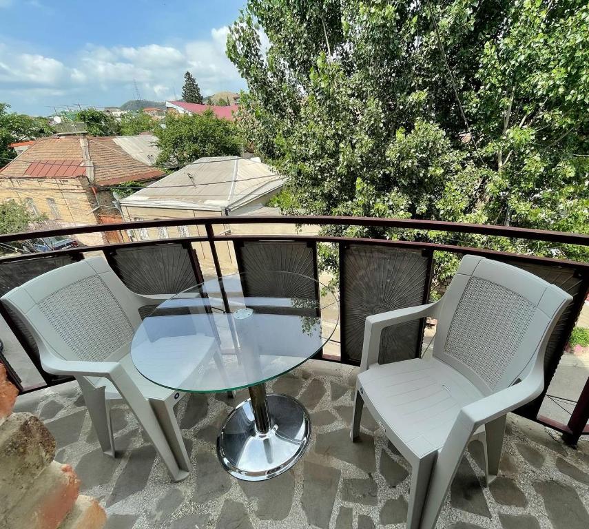 Balkón nebo terasa v ubytování GS Hotel
