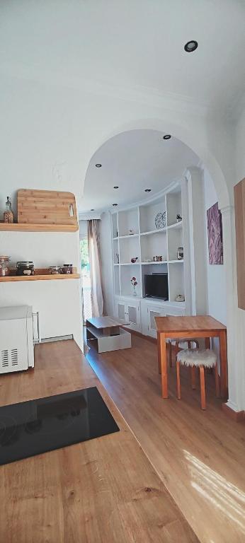 Kuchyňa alebo kuchynka v ubytovaní Apartamento Hermosilla