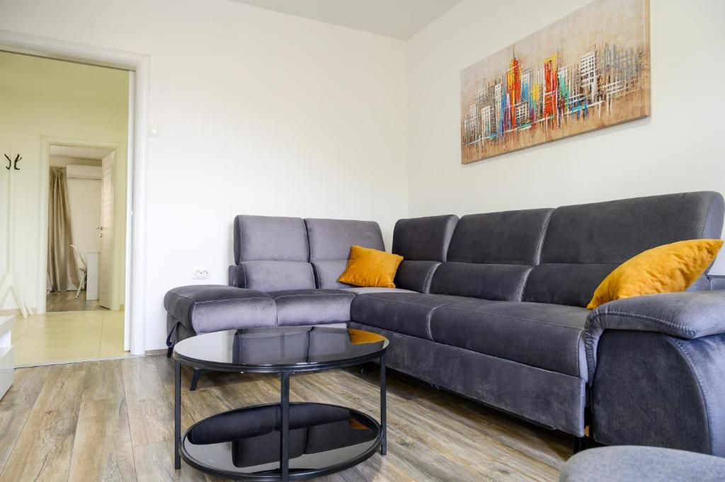 Posezení v ubytování Apartment Tina