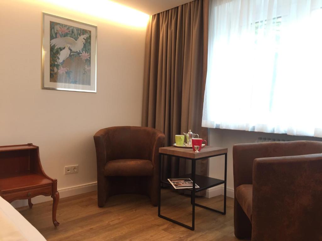Posezení v ubytování Hotel Kraft
