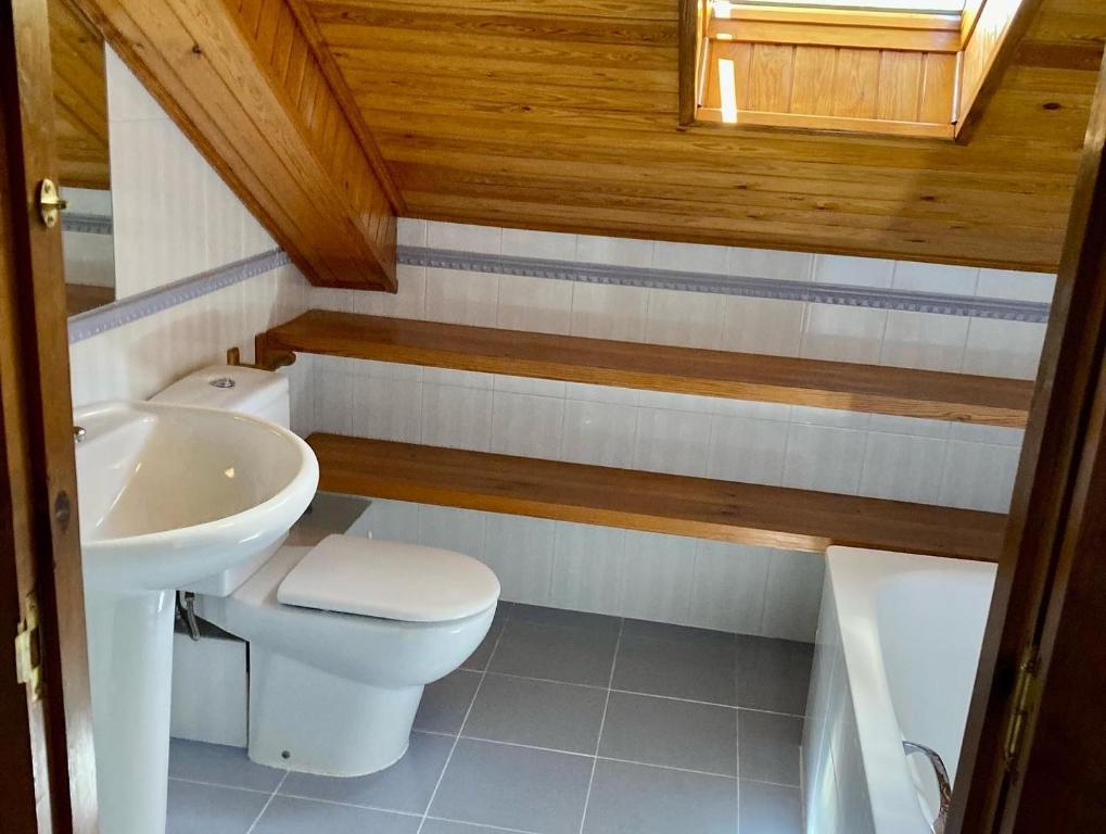 Koupelna v ubytování El Cau de Cal Quimet