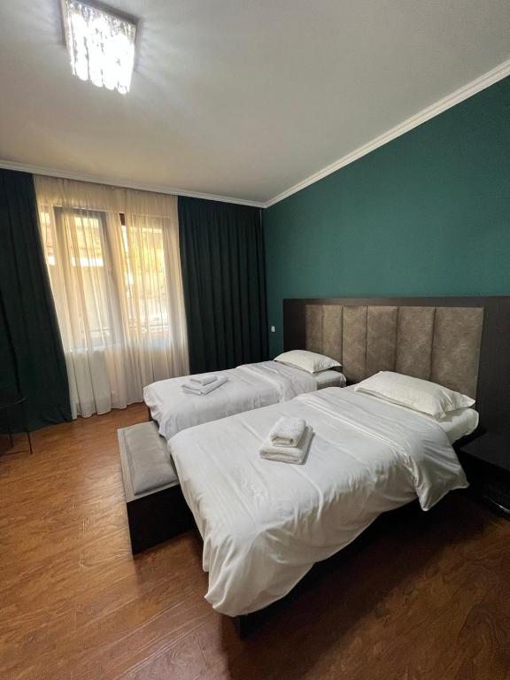 Postel nebo postele na pokoji v ubytování Monte Bianco