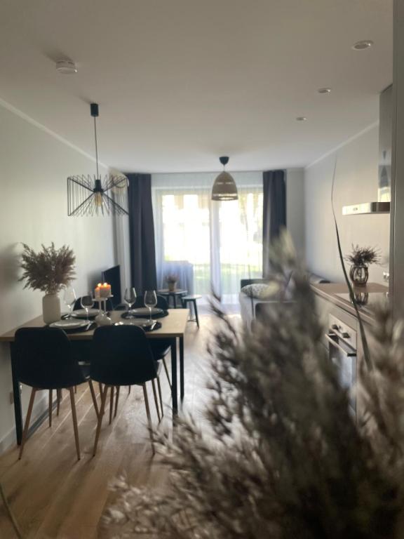 Divas Laivas apartments with a terrace - Appartement D'une Chambre