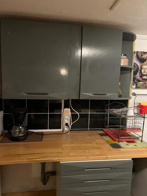 Een keuken of kitchenette bij Appartement dans une maison proche de Paris et Disneyland